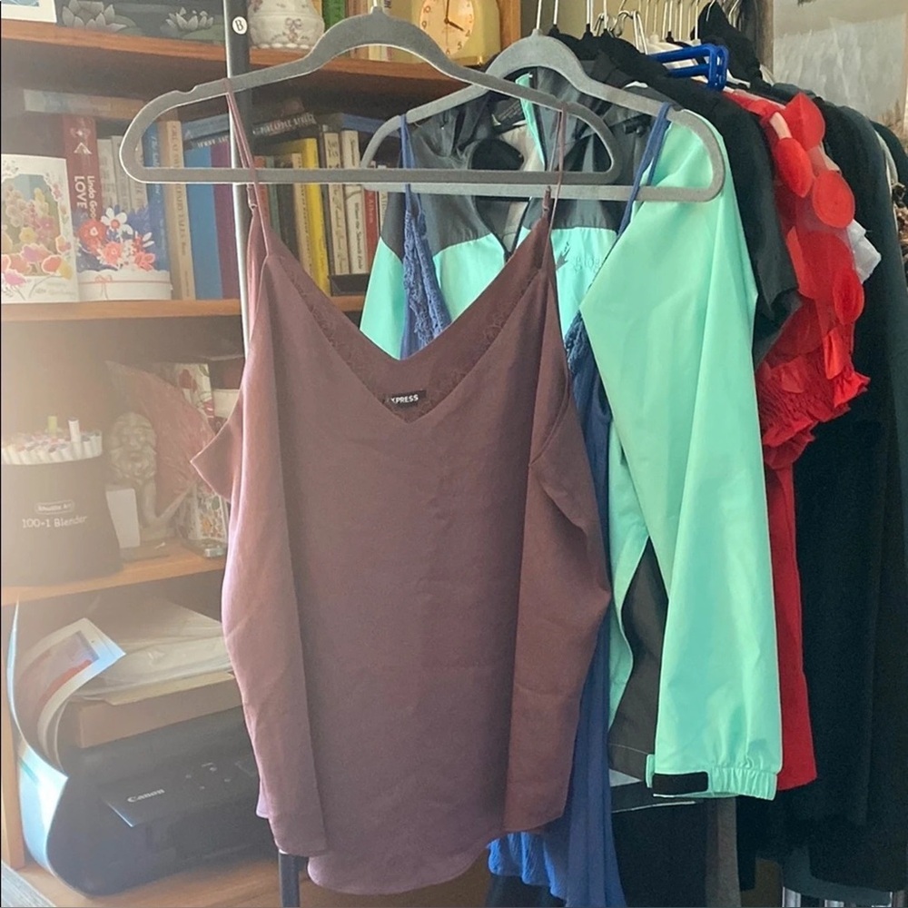 Express Women's Mauve Camisole Top